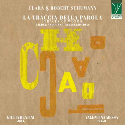 Clara & robert schumann: la traccia della parola