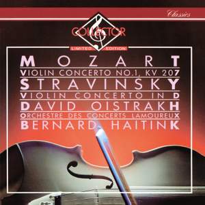 Mozart, Stravinsky: Violin Concertos