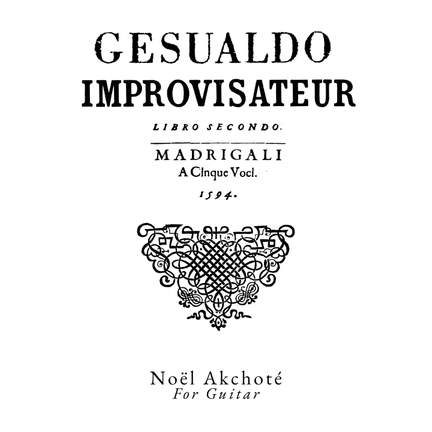 Gesualdo Improvisateur