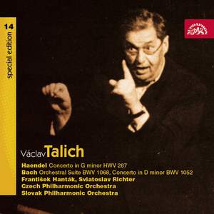 Talich Special Edition 14. Händel: Concerto in G Minor HWV 287 - Bach: Orchestral Suite BWV 1068, Concerto D Minor BWV 1052