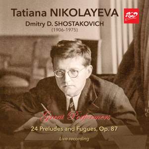 Tatiana Nikolayeva: Shostakovich - 24 Preludes and Fugues for piano, Op. 87 (3CD)