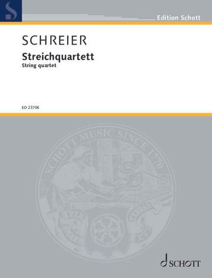 Schreier, A: Streichquartett