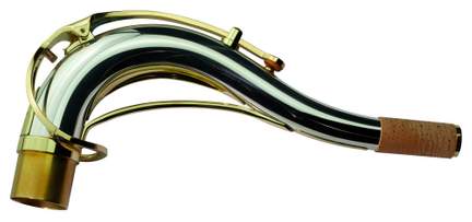 Yanagisawa Tenor Sax Neckpipe. Solid Silver