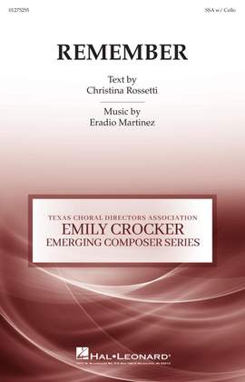 Christina Rossetti_Eradio Martinez: Remember