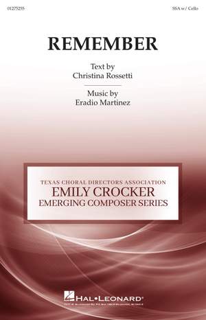 Christina Rossetti_Eradio Martinez: Remember
