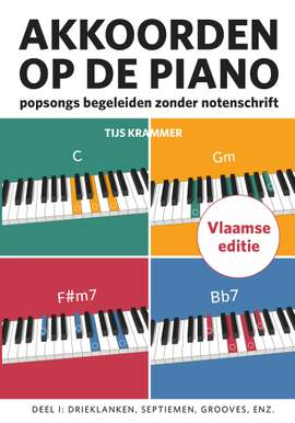 Tijs Krammer: Akkoorden op de piano, deel 1 (Vlaamse editie)