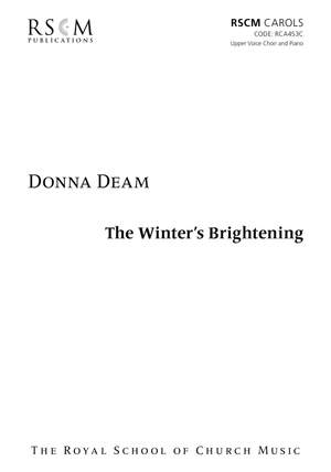 Deam: The Winter's Brightening Upper Voices & Piano