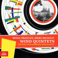 Bozza, Francaix, Ibert, Milhaud: Wind quintets