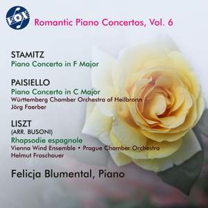 Stamitz, Paisiello & Liszt: Piano Concertos