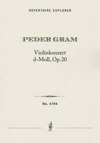 Gram: Koncert for Violin og Orkester Op. 20