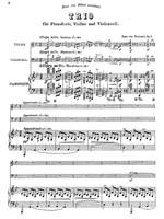 Bronsart: Trio for pianoforte, violin and violoncello in G minor, Op. 1 Product Image