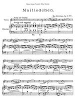 Schillings: 3 small pieces for violin and piano Op. 1 Nos. 1-3 Product Image