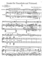 Scharwenka: Sonata for pianoforte and violoncello Op. 46 Product Image
