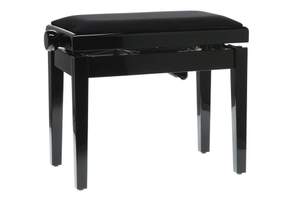 GEWA Piano bench Deluxe Autolift Black matt