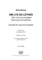 Rune Glerup: Om Lys Og Lethed Product Image