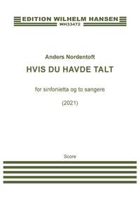 Anders Nordentoft: Hvis Du Havde Talt