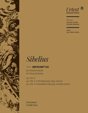 Sibelius, J: Impromptus op. 5/5, Op. 5/6