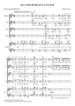 David Stoll: All The World's a Stage (Satb Choir Version) Product Image
