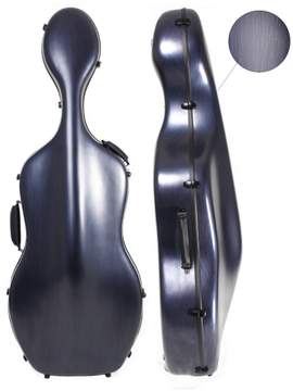 Young PC Cello Case 4/4 Brushed Indigo Blue With Wheels