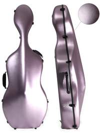 Young PC Cello Case 4/4 Brushed Lilac With Wheels