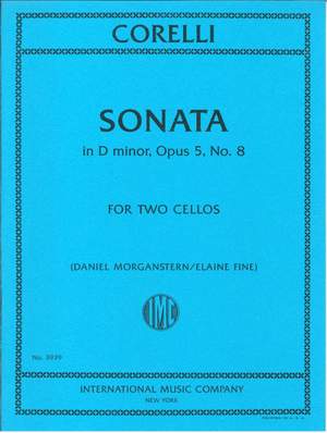 Corelli, A: Sonata in D minor op. 5/8