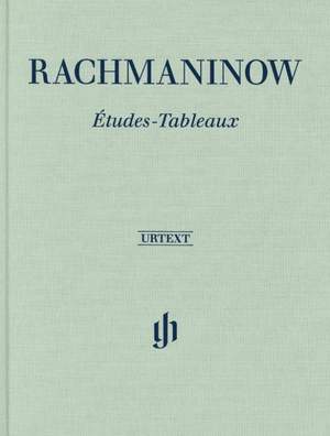 Rachmaninoff: Études-Tableaux (Cloth-bound edition)