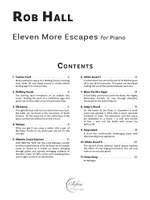 Rob Hall: Eleven More Escapes for Piano Product Image