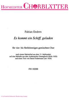Enders, F: Es kommt ein Schiff, geladen