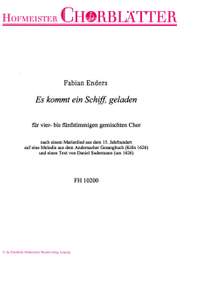 Enders, F: Es kommt ein Schiff, geladen