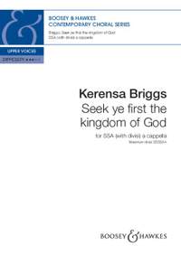 Briggs, K: Seek ye first the kingdom of God