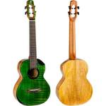 Comet Tenor All Solid Electro Ukulele - Green Product Image
