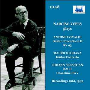 Narciso Yepes plays Antonio Vivaldi, Mauricio Ohana, Johann Sebastian Bach