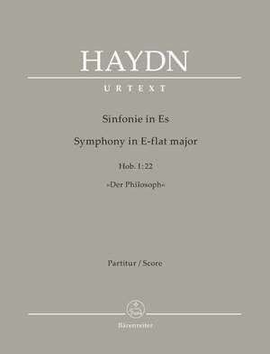 Haydn, J: Symphony No.22 in E-flat major (The Philosopher) (Hob.I:22) (Full Score)