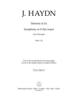 Haydn, Franz Joseph: Symphony No.22 in E-flat major (The Philosopher) (Hob.I:22) (Wind Set)