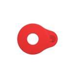 D'Addario Flex Lock Strap Block, 4-Pk Red  Product Image