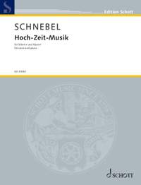 Schnebel, D: Hoch-Zeit-Musik
