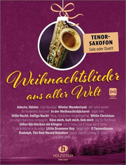 Uwe Sieblitz: Weihnachtslieder aus aller Welt - Tenorsaxofon