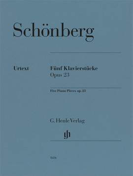 Schoenberg: Fünf Klavierstücke Op. 23