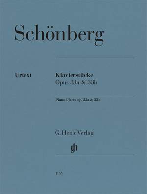 Schoenberg: Klavierstücke Op. 33a & 33b