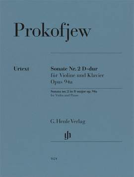 Prokofieff: Sonata no. 2 in D major Op. 94a