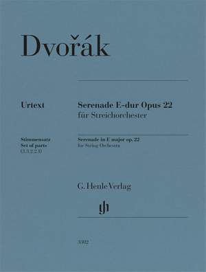 Dvořák: Serenade in E major Op. 22