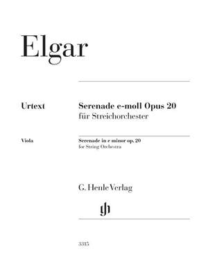 Elgar: Serenade in E minor Op. 20