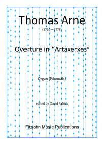 Overture in "Artaxerxes" (Manuals)