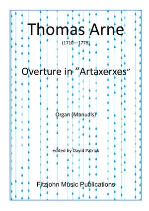 Overture in "Artaxerxes" (Manuals)