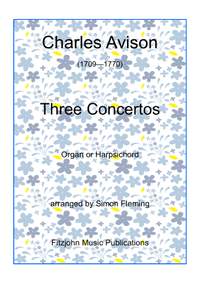 Three Concertos (Manuals)
