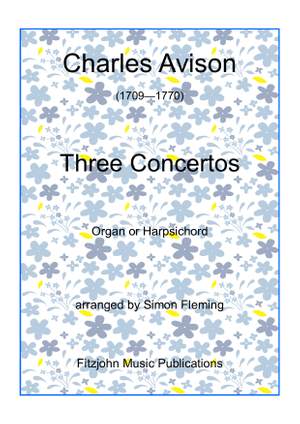 Three Concertos (Manuals)