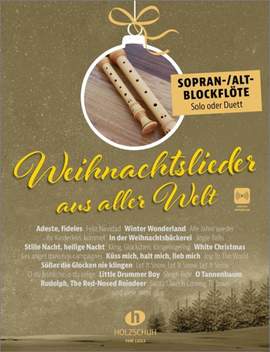 Uwe Sieblitz: Weihnachtslieder aus aller Welt - Sopran/Altbl.fl.