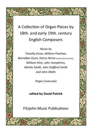 A Collection of Pieces by 18th & early 19th century English Composers