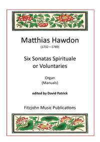 Six Sonatas Spirituale or Voluntaries (Op. 4) (Manuals)