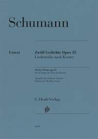 Schumann: 12 Gedichte von Justinus Kerner, Op. 35